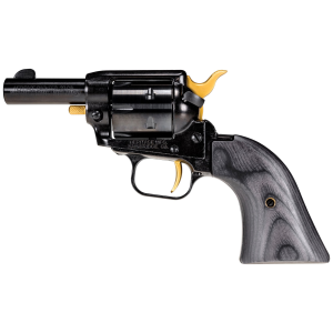 Heritage Barkeep .22LR Revolver, 2.68" Barrel, Fixed Sights, Black, Gold - BK22B2GLD