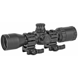 Leapers 3-12x32 BugBuster Mil Dot Reticle Black Rifle Scope - SCPM312AOWQ