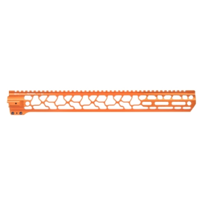 Odin Works 17.5" M-LOK Ragna Free Float AR-15 Handguard, Orange - F-17-ML-RA-OR