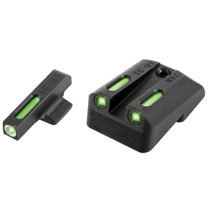 TruGlo Brite-Site TFX Front/Rear 3-Dot Day/Night Sight Set for 1911 5" Government 9mm Luger/40 S&W Handgun - TG13NV2A