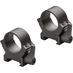 Leupold QRW2 1" Low Steel 2-Piece Scope Ring, Matte Black - 174065
