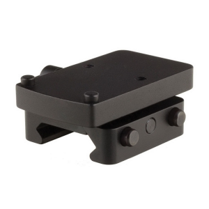 Trijicon SRO 7075 T6 Aluminum Quick Release Low Scope Mount, Anodized Matte Black - AC32076