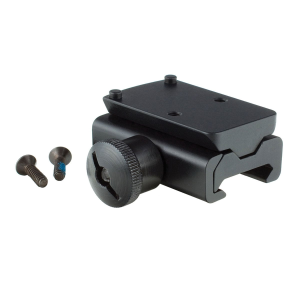 Trijicon Steel Low Weaver Rail Mount, Black - AC32006