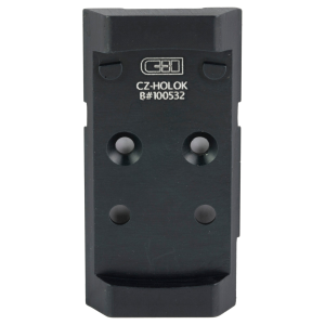 C&H Precision Weapons CZ P-10 Optic Ready Holosun 407/507K Mount Black CZ P10 CZ-HOLOk