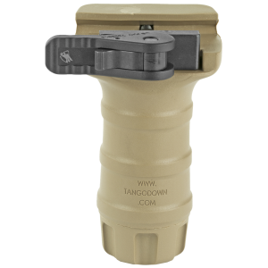 TangoDown Vertical Grip, Stubby, Fits Picatinny, Quick Detach Auto Lock, Flat Dark Earth