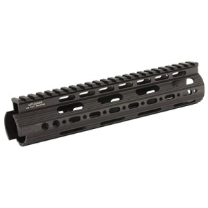Leapers UTG Rail System 9" for AR Rifles Mid Length Super Slim Free Float Handguard Black -  MTU004SS