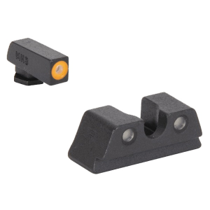 Mepro Hyper-Bright Night Sight Front/Rear, Yellow/Green - 402203121