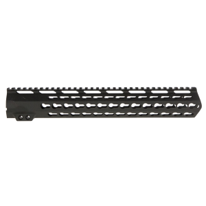 Aim Sports Keymod 13.5" .308 AR/M4 Low Profile Free Float Handguard, Black - MTK13L308