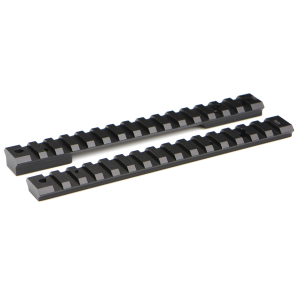 Warne Scope Mounts Mountain Tech Tikka T3/T3x 7075 Aluminum 1-Piece Scope Mount Rail, Hardcoat Anodized Black - 76T3M