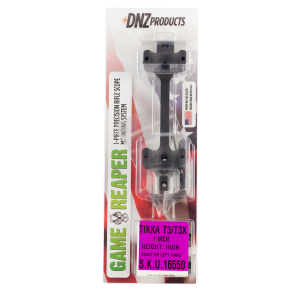 DNZ Game Reaper Tikka T3 1 inch High Aluminum Precisioned Scope Tube, Matte Black - 16550