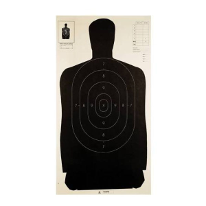 Champion LE Silhouette Paper 24"x45" Targets, Pack of 100 - 40727