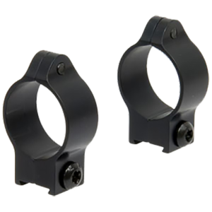 Browning X-Bolt 1 inch Standard Aircraft Grade Steel Alloy Lightweight High Strength 2-Piece Scope Ring, Matte Black - 12365