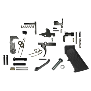 Del-Ton Inc Comprehensive Black AR-15 Complete Lower Parts Kit - LP1045