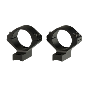 Browning 30mm Standard Aluminum Alloy Lightweight 2-Piece Integrated Scope Ring, Matte Black - 123011