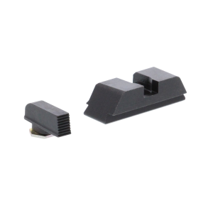 AmeriGlo Defoor Target Fixed Front/Rear Tactical Sight Set for Glock 17, 19 Pistols - GT504