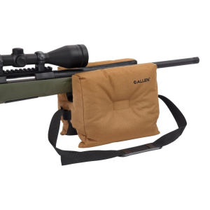 Allen X-Focus Bench Polyester Filled Shooting Rest/Bag, Black/Coyote - 18412