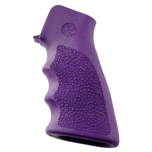 Hogue Grip w/ Finger Grooves for AR-15/M-16 Rifles, Purple - 15006