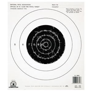 Champion B16 25 YD PISTOL SLOW FIRE (100/PK) 40722 - 