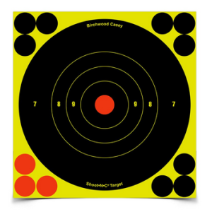 Birchwood Casey Shoot*N*C 6" Bull's-Eye Target - 60 Pack - 34550