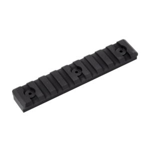 Timber Creek Outdoors M-LOK 9-Slot Picatinny Rail for AR-15, Black - M 9S PR BL