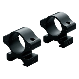 Leupold Rifleman 1" High Aircraft Grade Aluminum 2-Piece Detachable Scope Ring, Silver - 57833