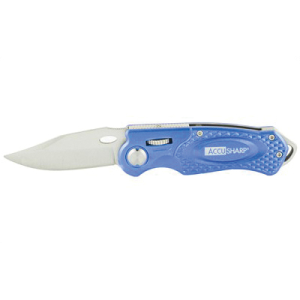 AccuSharp Sport Folding Knife, Blue - 701C