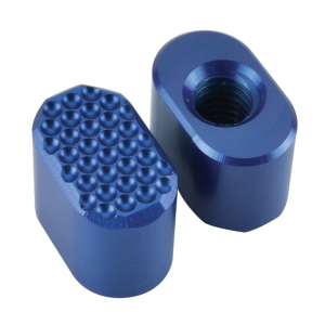 Phase 5 PMR Dimpled Magazine Release, Blue - PMR-BLUE DIMPLED