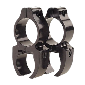 Leupold & Stevens Rifleman 1" 1.61" Aircraft Grade Aluminum Detachable See-Thru Scope Ring, Gloss Black - 57327