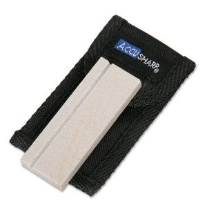 AccuSharp Natural Arkansas Pocket Stone Achieve Razor-Sharp Edges in White - 024C