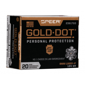 er Gold Dot Personal Protection 9mm P 124 Gr HP 20rds Ammo