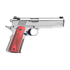 Standard MFG .45 ACP 1911 Pistol, 5" Barrel, Fixed Sights, Silver - 1911N