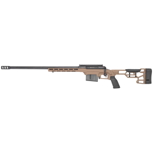 SAVAGE 110 Precision .338 Lapua Mag Left Hand Bolt Action Rifle, 24" Barrel, Fde - 57698 11356576989 516551629700