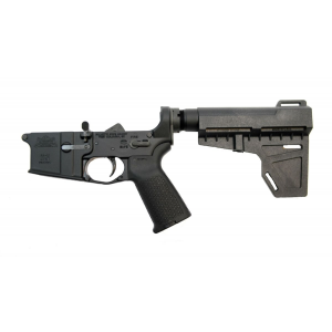 PSA Ar-15 Complete Moe Shockwave Pistol Lower - No Magazine - Black - 516446625