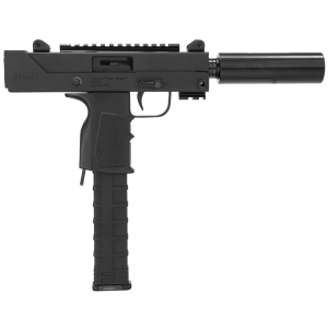 Masterpiece Arms Defender 9mm 30+1 Semi Auto Blowback Pistol, Black - MPA30SST