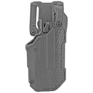 Blackhawk! T-Series Right Hand Duty Holster for Glock 17/19/22/31, Black - 44N600BWR