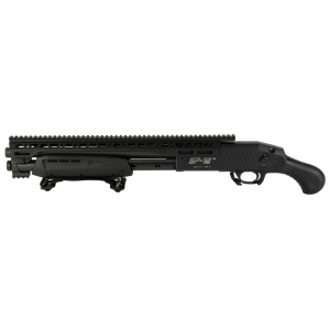 Standard MFG SP12 Compact 12 Gauge Pump Action Shotgun, 14.5" Barrel, Black - SP12 Compact