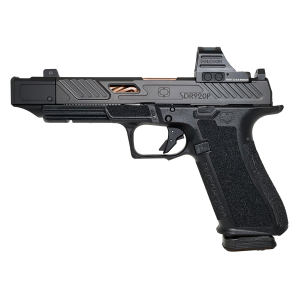Shadow Systems DR920P 9mm Pistol, 4.8" Barrel, Front Night Sights, Black - SS2211H