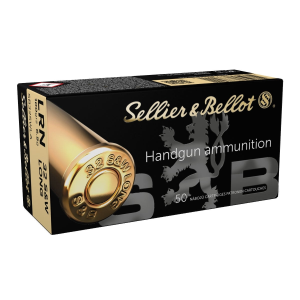 Sellier & Bellot 32 S&W Long 100gr LRN Ammunition 50rds - SB32SWLA
