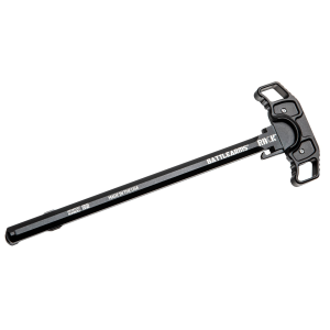 Battle Arms Rack Charging Handle, fits DPMS Pattern Rifles, Black, Ambidextrous