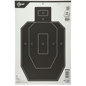 Allen EZ AIM Paper Paper Target, 12" x 18" - 1555150