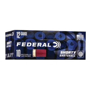 FEDERAL 12 Ga 1.75" #8 10 Rounds Shorty Shotshells - Sh129-8
