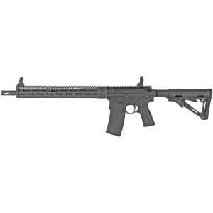 Troy Industries SPC A4 .223 Remington AR Rifle with 16" Barrel, Black - SCARCA416BT19