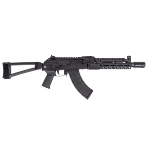 PSA Ak-104 Triangle Side Folding Pistol With Triangle Brace, Psa-slr Solo 9.45" Rail, Alg Trigger, Hinged Dust Cover, And Linear Comp