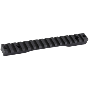 Christensen Arms Christensen Arms 1 Piece Base, Black, Anodized, 0MOA, Compatible with Remington 700 Long Action