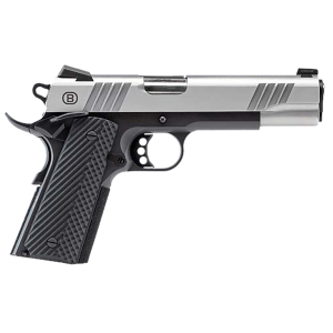 Bersa B1911 .45 ACP 5" 8rd Pistol, Brushed SS / Black Nitride - B19117050SBBK
