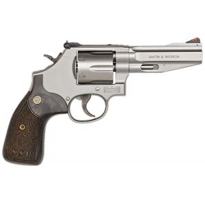 SMITH & Wesson 686 .357 Mag Revolver, 4" Barrel, Adjustable Rear Sights, Silver - 178012