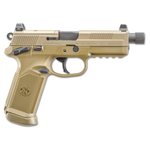FN FNX-45 .45 ACP Pistol, 5" Barrel, Night Sights, Flat Dark Earth - 66101635