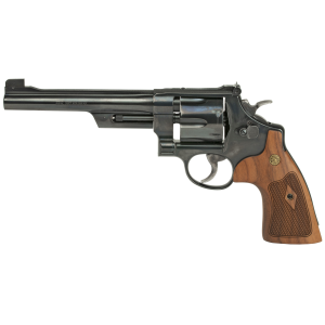 SMITH & Wesson 27 .357 Mag Revolver, 6.5" Barrel, Adjustable Sights, Blue - 150341 22188134391 516551638107