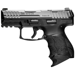 Heckler and Koch VP9SK 9mm Pistol 3.39" 15rd, Black - 81000810