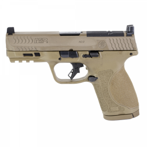 SMITH & Wesson M&p 2.0 9mm Pistol, 4" Barrel, Optic Height Sights, Flat Dark Earth - 13572